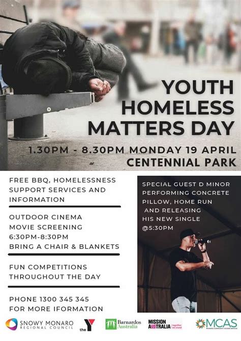 Youth Homelessness Matters Day Visit Cooma