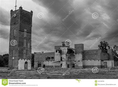 Urban decay stock photo. Image of infrared, crumbling - 122109794