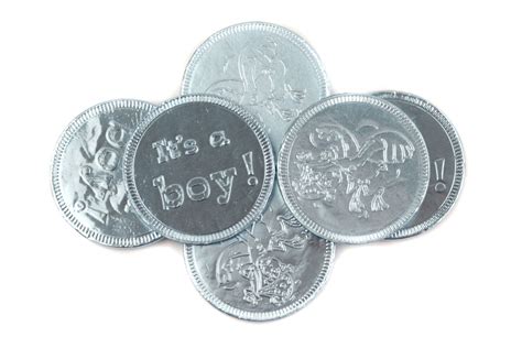 Buy Its A Boy Chocolate Coins In Bulk At Wholesale Prices Online Candy