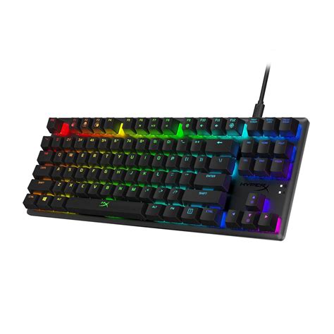 Hyperx Alloy Origins Core Red Switch Hyperx Pudding Keycaps Black