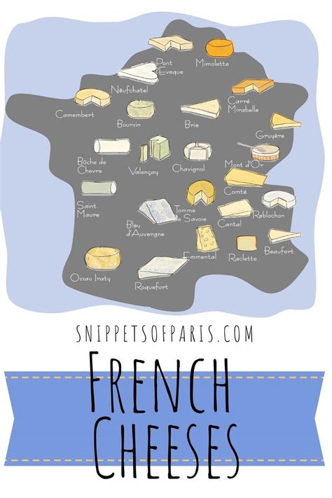 26 Classic French Cheeses To Get At Your Grocery Store Snippets Of Paris