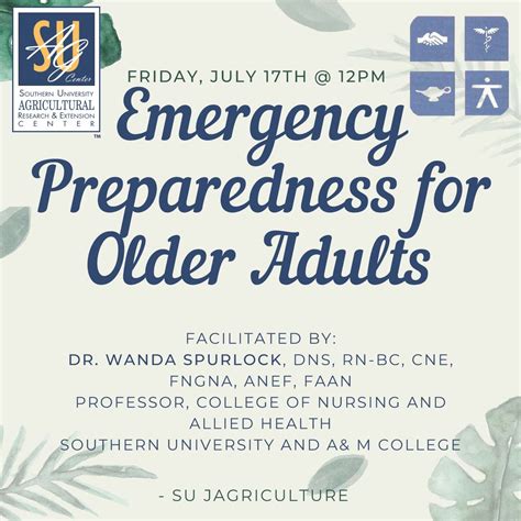 Brproud Su Ag Center To Host Discussion On Emergency Preparedness For