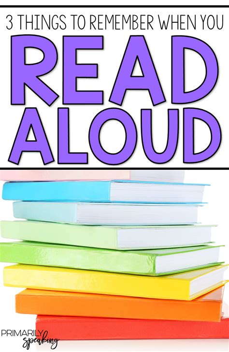 Favorite Read Alouds For The Primary Classroom Primarily Speaking