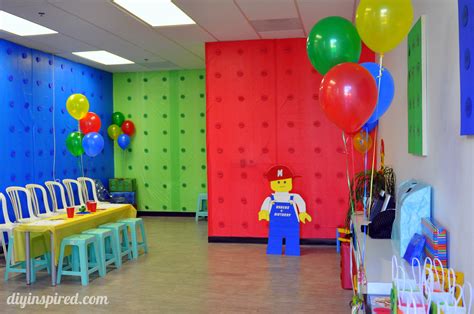 Bedroom living room small area diy before after. Lego Birthday Party - DIY Inspired
