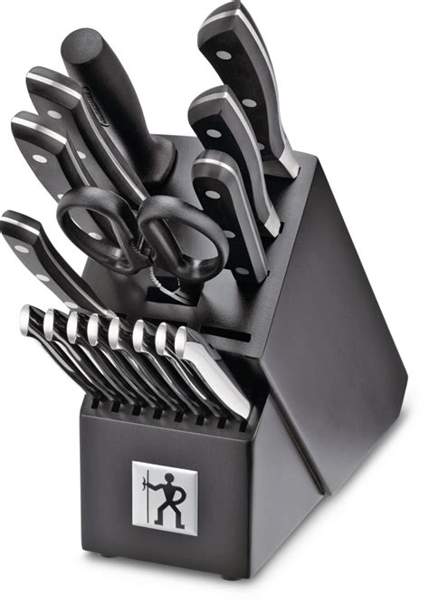 Henckels Stainless Steel Forged Aviara Knife Block Set Ergonomic Grip