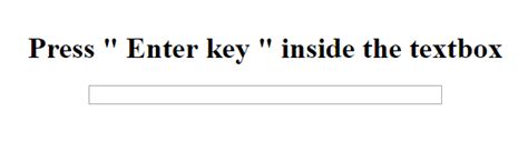 jQuery | keypress() - GeeksforGeeks