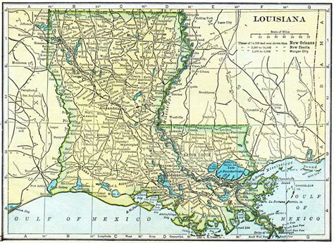 1910 Louisiana Census Map Access Genealogy