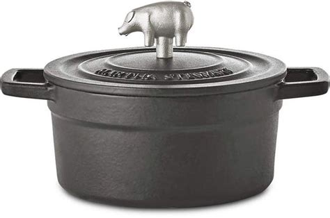 If you recently caught our attempt to convince you to join the cast iron cookware fan club (see: Martha Stewart Collection 2-Qt. Enameled Cast Iron Dutch ...