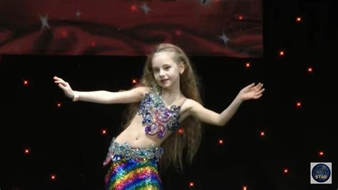 Beautiful Belly Dance By A Cute Little Girl Daria Dubrovina Belly