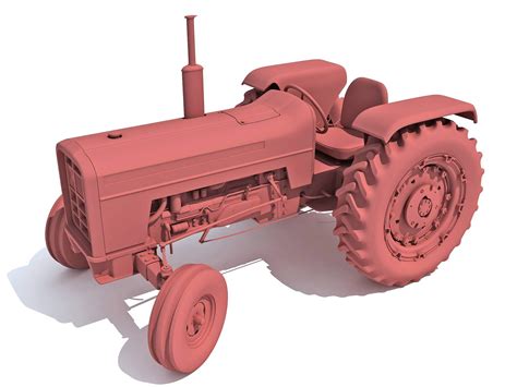 Tractor 3d Model By 3d Horse