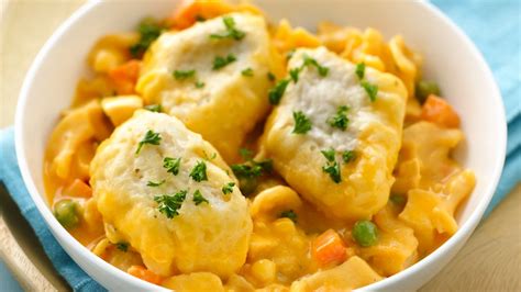 Cheesy Chicken And Dumplings Recipe From