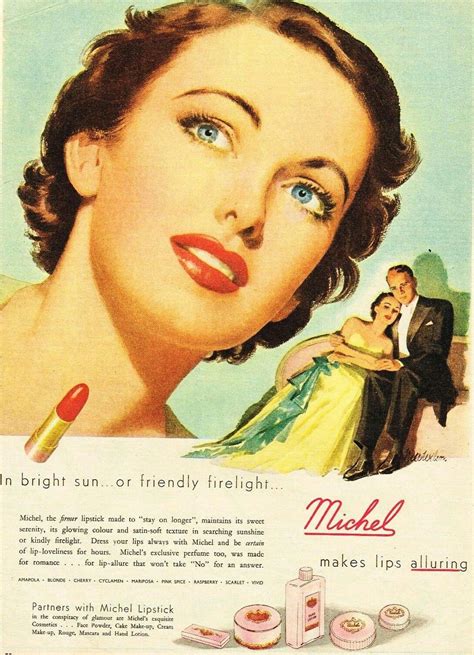Michel 1950 Vintage Ads Beauty Ad Vintage Beauty