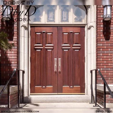 Our Church Doors Are Custom Built For Your Church Doors By Decora