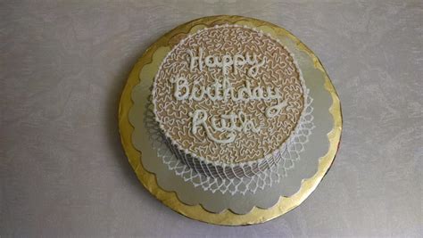 Doily Cake For Ruth 2015