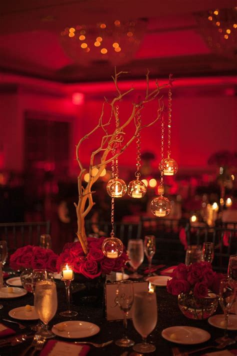 Pin By Armonía On Tablescape Red Wedding Decorations Red Gold