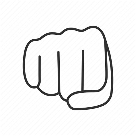 Bump Fist Fist Bump Hand Hand Gesture Punch Strong Icon