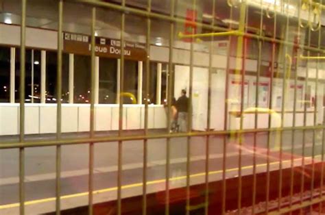 Couple Caught Having Sex At Underground Train Station In