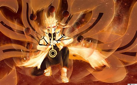 Naruto Nine Tails Mode Wallpapers Wallpaper Cave