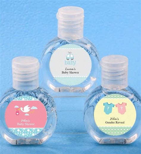 Baby Shower Hand Sanitizer Favors Hand Sanitizer Baby Shower Favor
