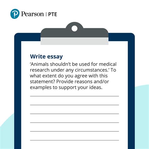 How To Prepare For The Pte Essay Writing Task Pearson Pte