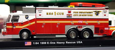 And east new york ave. My Code 3 Diecast Fire Truck Collection: E-One FDNY Heavy Rescue #1