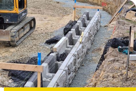 Positive Connection Retaining Wall Design Magnumstone