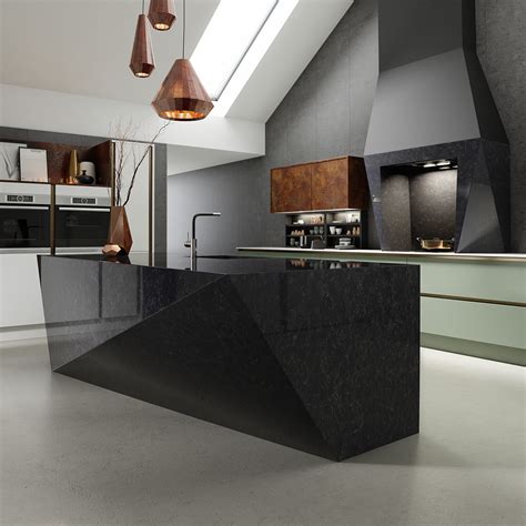 Infinity Contemporary Kitchens Cgi On Behance