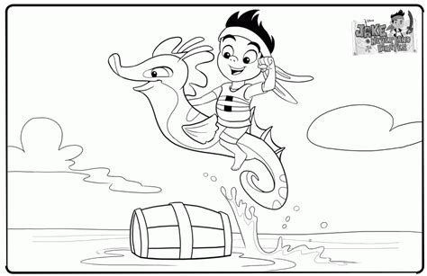 Jake And The Neverland Pirates Coloring Pages Cubby