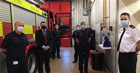 Nick Thomas Symonds Mp Pays Tribute To Work Of Local Firefighters Nick Thomas Symonds For Torfaen