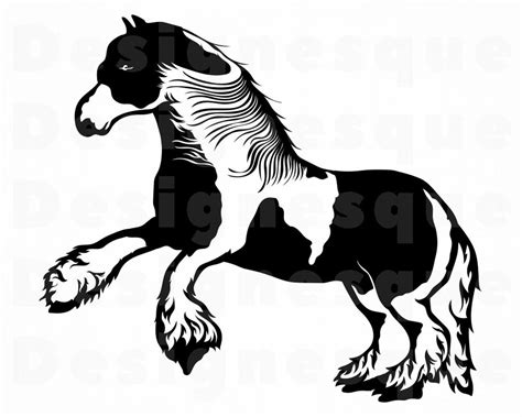 Clydesdale Horse Svg Horse Svg Horse Clipart Horse Files Etsy