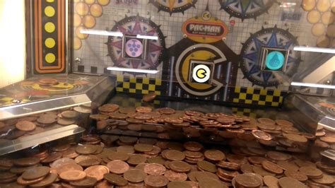 Pac Man 2p Coin Pusher Classic Machine Wsm Arcade 50p Plays Youtube