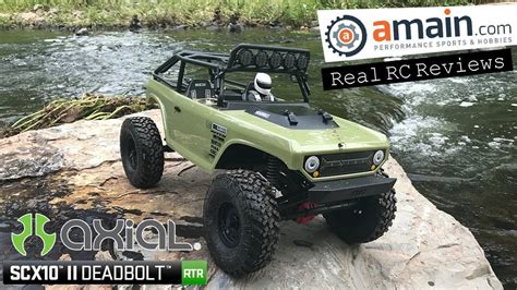 Axial Scx10 Ii Deadbolt Rtr 4wd Rock Crawler Review Real Rc Reviews