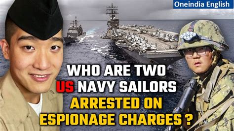 Usa Arrests Two Sailors On Charges Of Supplying Sensitive Information