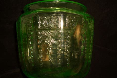 green depression uranium glass collection collectors weekly