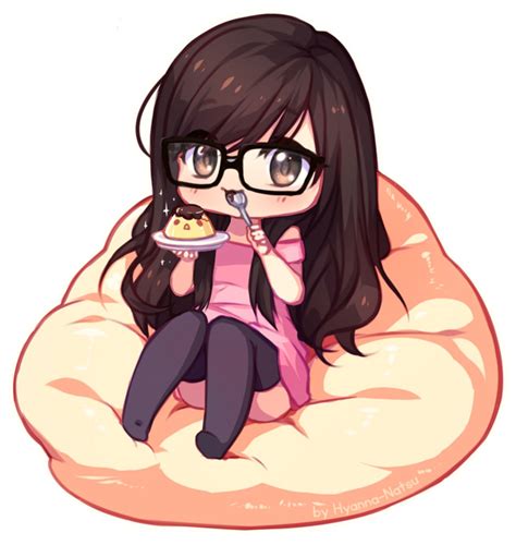 Commission Yummy Gigapuddi Cute Anime Chibi Kawaii
