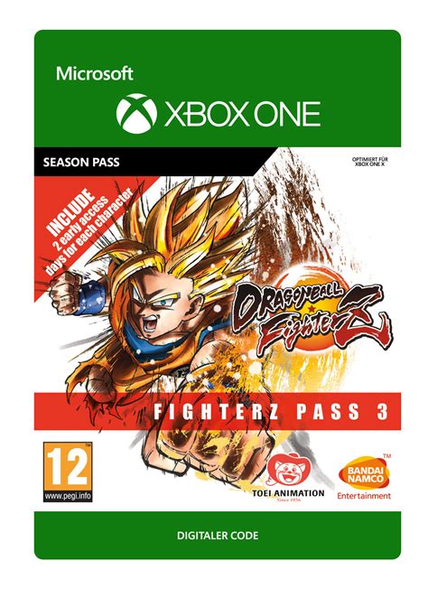 Oct 19, 2021 · xbox revealed october's final batch of games coming to xbox game pass this month with dragon ball fighterz headlining the latest list of titles. DRAGON BALL FighterZ - FighterZ Pass 3 - Xbox One Game ...