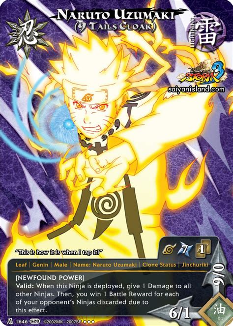 Naruto News Naruto Ccg Série 28 Ultimate Ninja Storm 3 Cards De