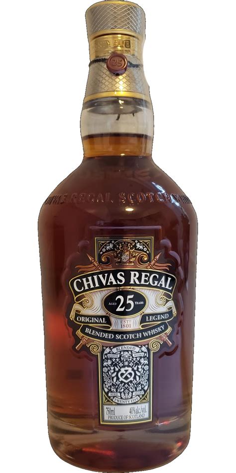 Chivas Regal 25 Year Old Ratings And Reviews Whiskybase