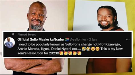 Stop Calling Me Archie Moroka Or Daniel Nyathi Says Sello Maake