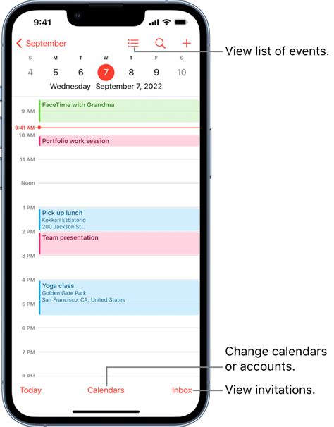 Create And Edit Events In Calendar On Iphone Apple Support
