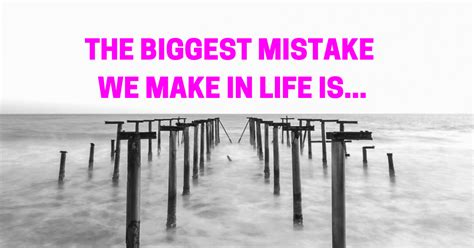 Our Biggest Life Mistake And How To Avoid It Fit4females