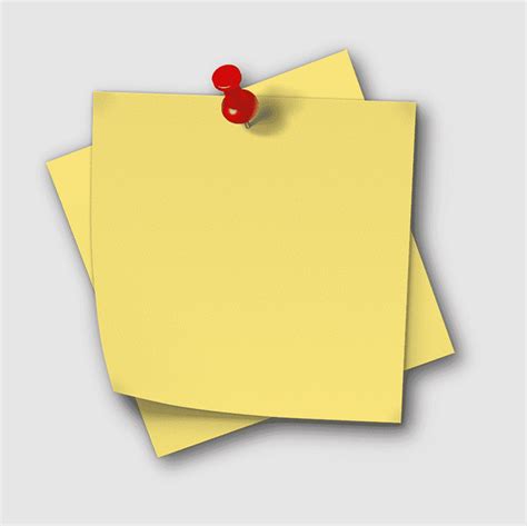 Yellow Sticky Notes Post It Note Sticky Notes Drawing Pin Postit