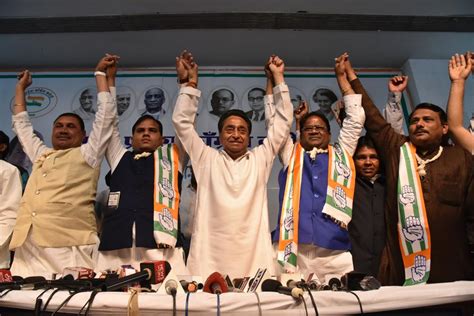 10 Ex Bsp Leaders Join Congress In Mp Hours Before Ls Polls