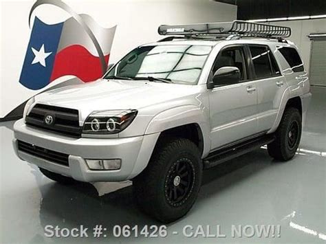 Purchase Used 2005 Toyota 4runner V6 Lifted Sunroof Leather Roof Rack