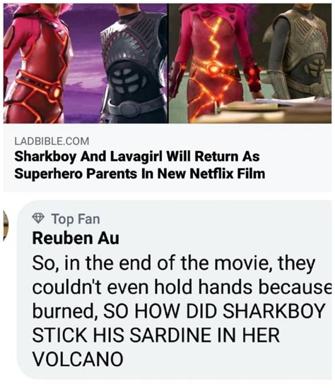 LADBIBLE COM Sharkboy And Lavagirl Will Return As Superhero Parents In