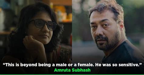 Anurag Kashyap Asked My Period Dates Amruta Subhash On Shooting Sex Scenes In Sacred Games