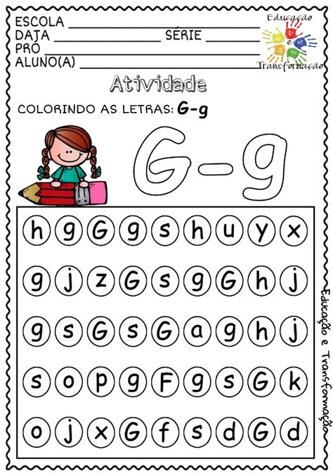 Alfabeto Atividade de reconhecimento das letras do alfabeto e seu traçado Atividades para