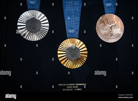 Olympics Paris 2024 Medals Hi Res Stock Photography And Images Alamy