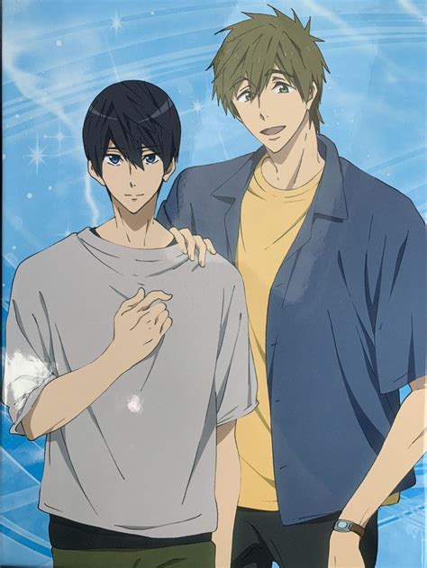 Makoharu Makoto Tachibana X Haruka Nanase Free Iwatobi Swim Club