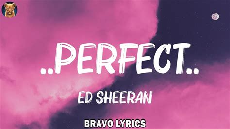 Ed Sheeran Perfect Lyrics Mix Lyrics Youtube